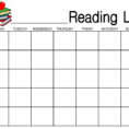 Reading Log Spreadsheet Within Printable Reading Log She: Liz
