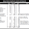 Real Estate Agent Budget Spreadsheet Throughout Real Estate Agent Budget Template Excel Free Expense Trackingsheet
