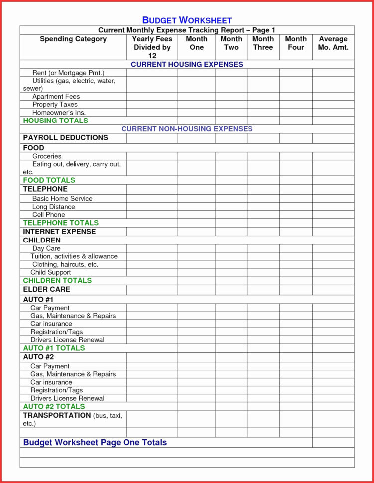 Real Estate Budget Spreadsheet Intended For Real Estate Agent Expense Tracking Spreadsheet New Budget