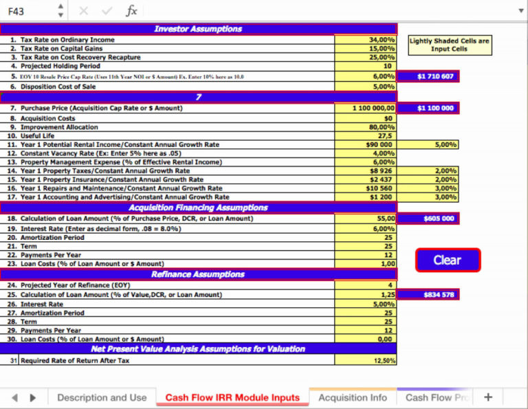 Real Estate Comparative Market Analysis Spreadsheet — db-excel.com