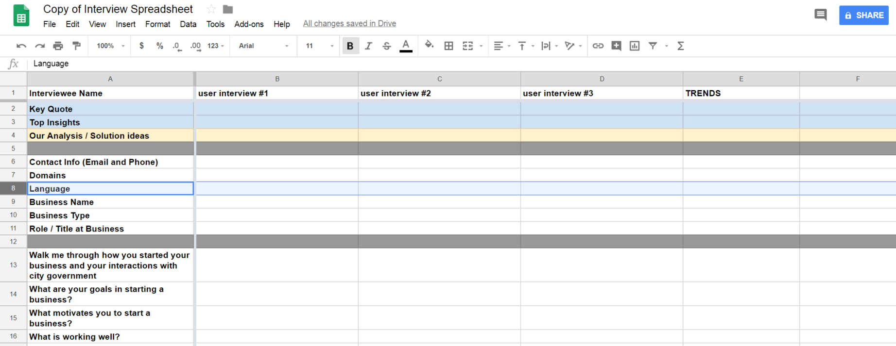 Real Estate Spreadsheet in 7 Google Sheet Templates For Real Estate Businesses