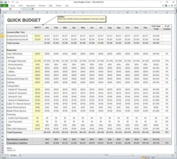 checking and savings account tracker spreadsheet