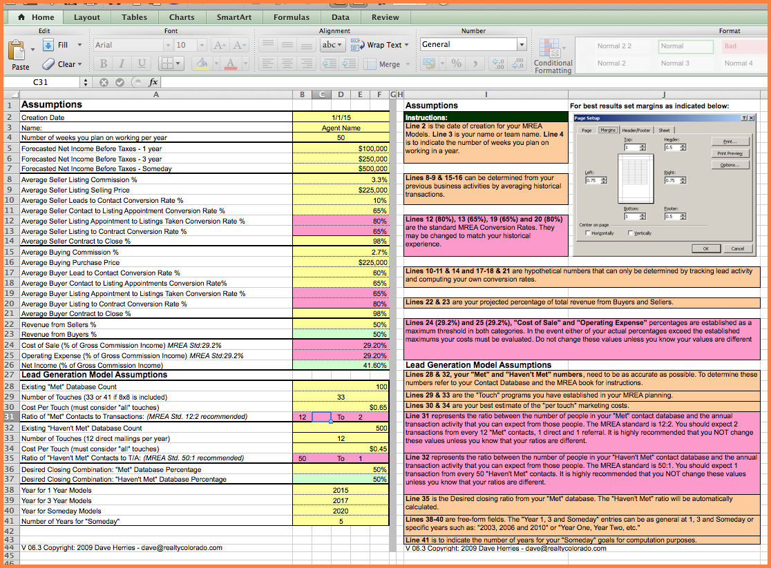 Realtor Tracking Spreadsheet With Regard To Real Estate Agent Expense Tracking Spreadsheet Free