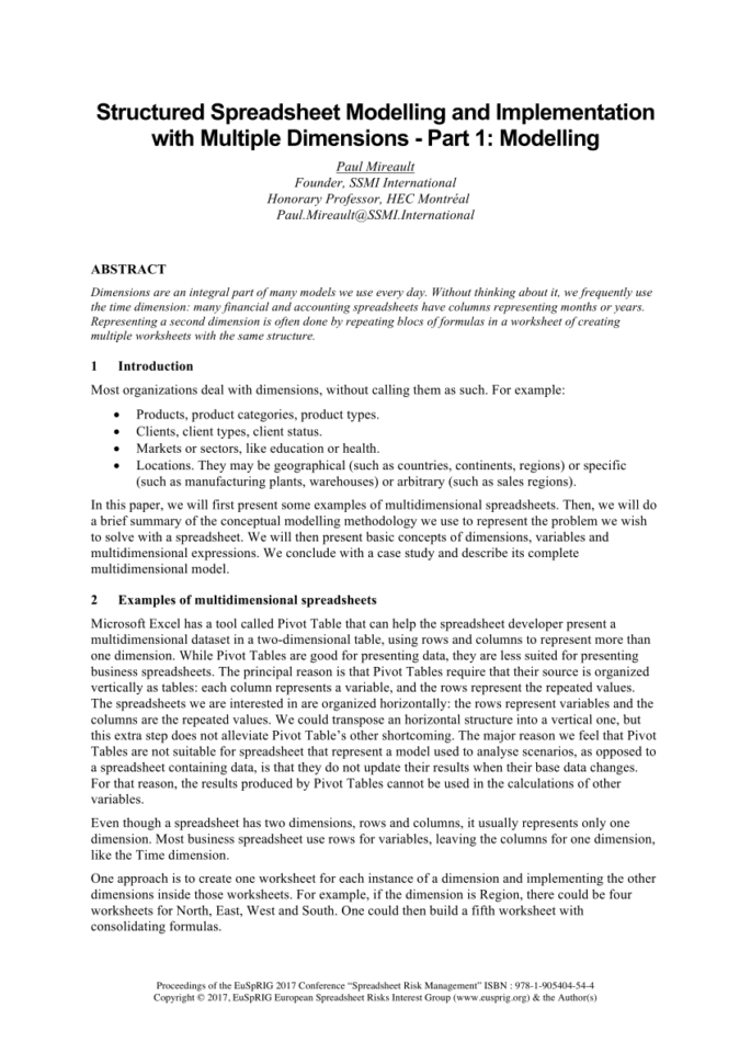 Redundancy Calculator Spreadsheet 2017 Within Pdf Spreadsheets Grow Up: Three Spreadsheet Engineering