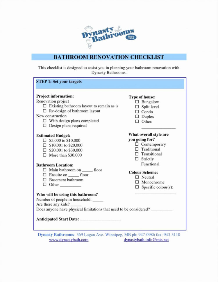 Remodel Spreadsheet Throughout Projection Checklist Cost Software Home Remodel Spreadsheet Best Of