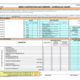 Remodeling Budget Spreadsheet Excel Within 014 Commercial Construction Budget Template Cost Spreadsheet