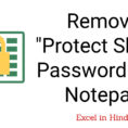 Remove Password From Excel Spreadsheet Intended For Remove Password From Excel 【 Remove Workbook Password 】