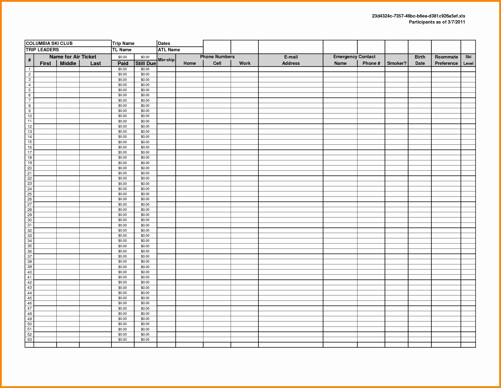 Rent Payment Spreadsheet with regard to Rent Payment Excel