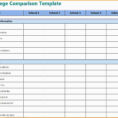 Rental Comparison Spreadsheet For New Car Comparison Spreadsheet Comparison Spreadsheet Template