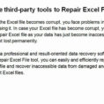 Repair Excel Spreadsheet Pertaining To Excel Recovery  Excel File Repair Tool Xls Recovery  Video