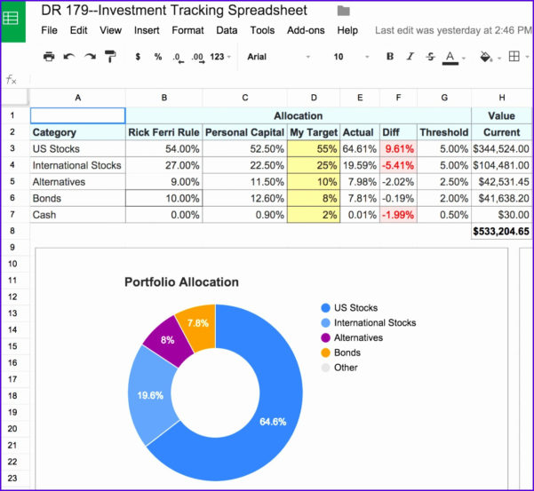 Resource Tracking Spreadsheet — db-excel.com