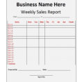 Restaurant Daily Sales Spreadsheet Regarding Sales Call Report Template Excel And Restaurant Daily Sales Report