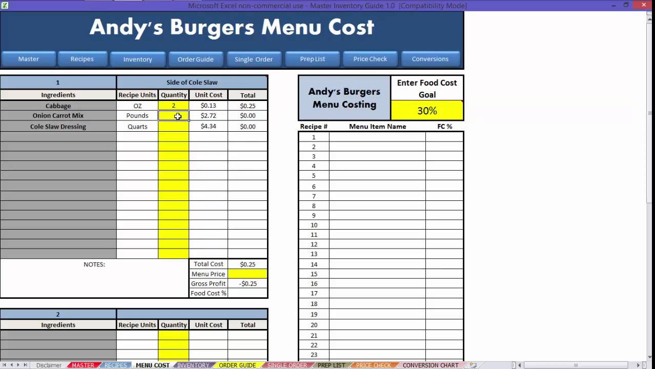 Restaurant Excel Spreadsheets Regarding Restaurant Excel Spreadsheets As How To Make A Spreadsheet Rocket