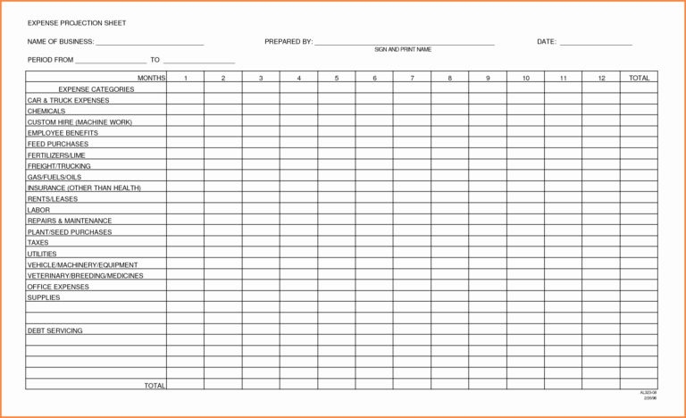 restaurant monthly expenses spreadsheet