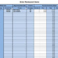 Restaurant Food Cost Spreadsheet Within Food Costing Calculator And Restaurant Cost Spreadsheet