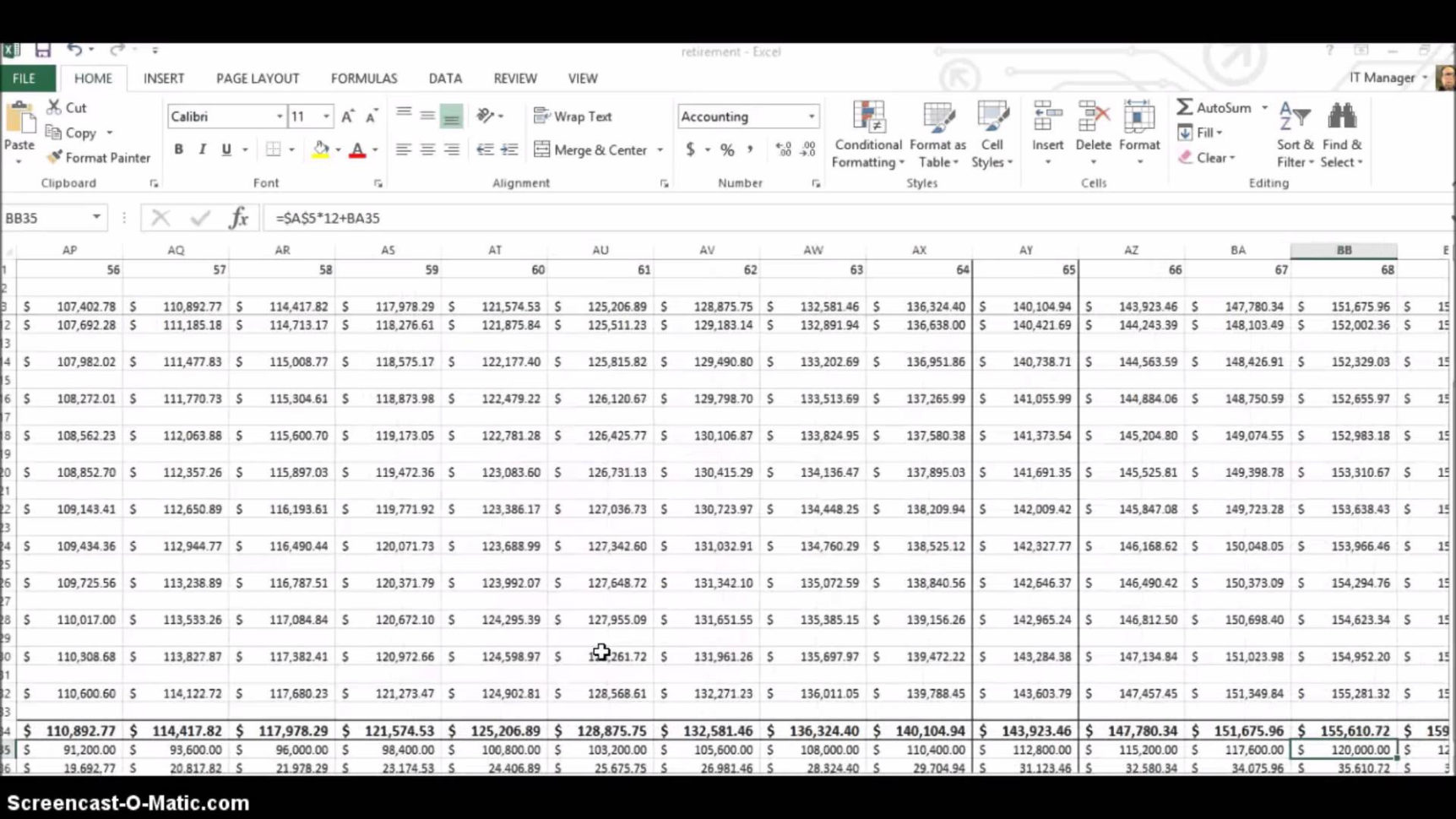 Retirement Planning Budget Spreadsheet With Regard To Maxresdefault Retirement Planning Using Excel Youtube Example Of