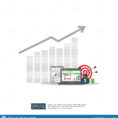 Roi Analysis Spreadsheet Pertaining To Big Data Analysis On Screen. Seo Analytic Or Spreadsheet Business