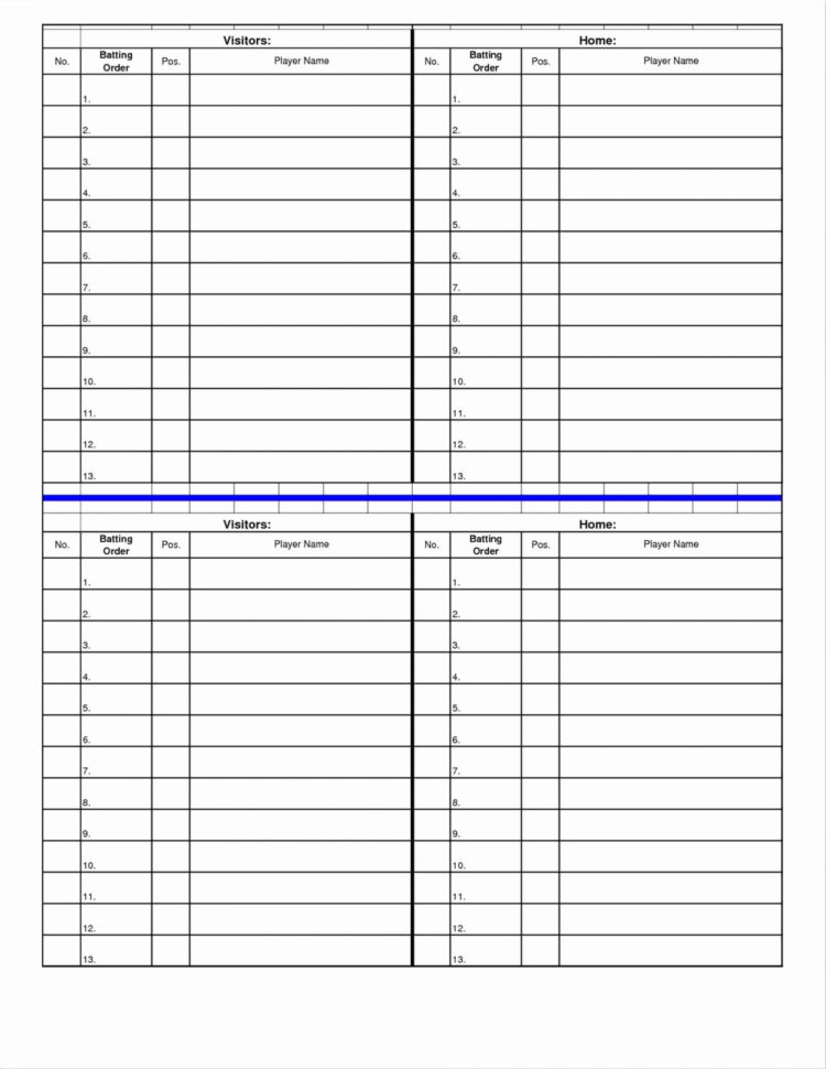 Roster Spreadsheet In 008 Excel Spreadsheet For Baseball Stats New Softball Lineup