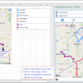 Route Planner Excel Spreadsheet With Regard To Handymap Route Planner