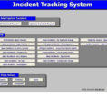 Safety Incident Tracking Spreadsheet Intended For Incident Tracking Spreadsheet Safety And App Sample Worksheets Excel