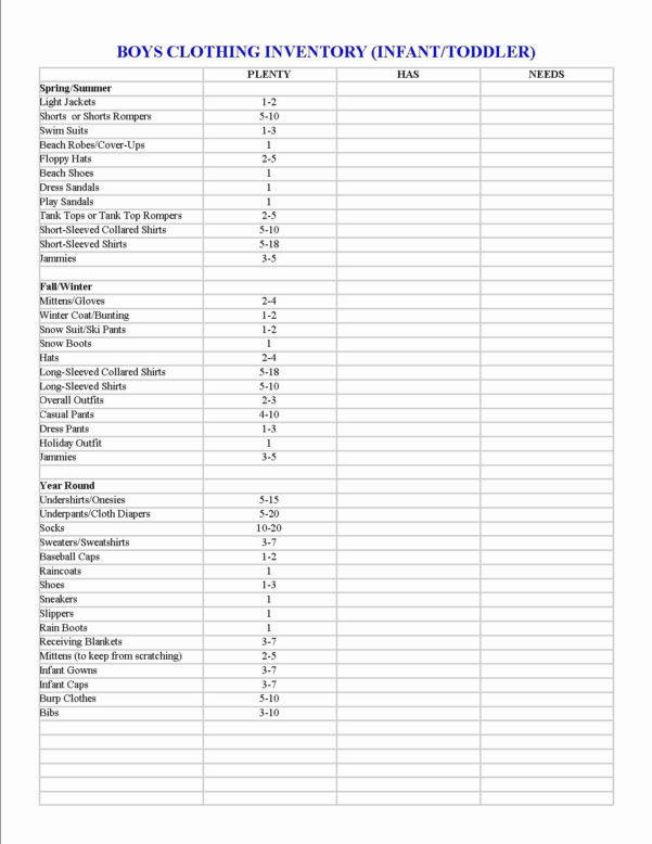 Salvation Army Donation Value Guide 2018 Spreadsheet db excel com
