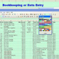 Sample Bookkeeping Spreadsheet For Bookkeeping Spreadsheets For Excel  Laobingkaisuo Intended For
