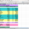 Sample Family Budget Spreadsheet With Example Of Family Budget Spreadsheets Spreadsheet Household Template