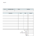 Sample Invoice Spreadsheet Intended For General Invoice Templates In Excel  20 Results Found