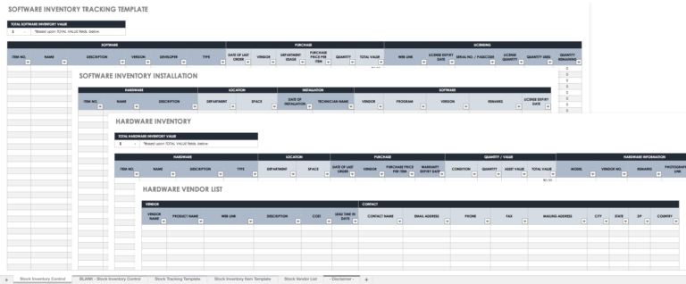 Sample Product Inventory Spreadsheet for Free Excel ...