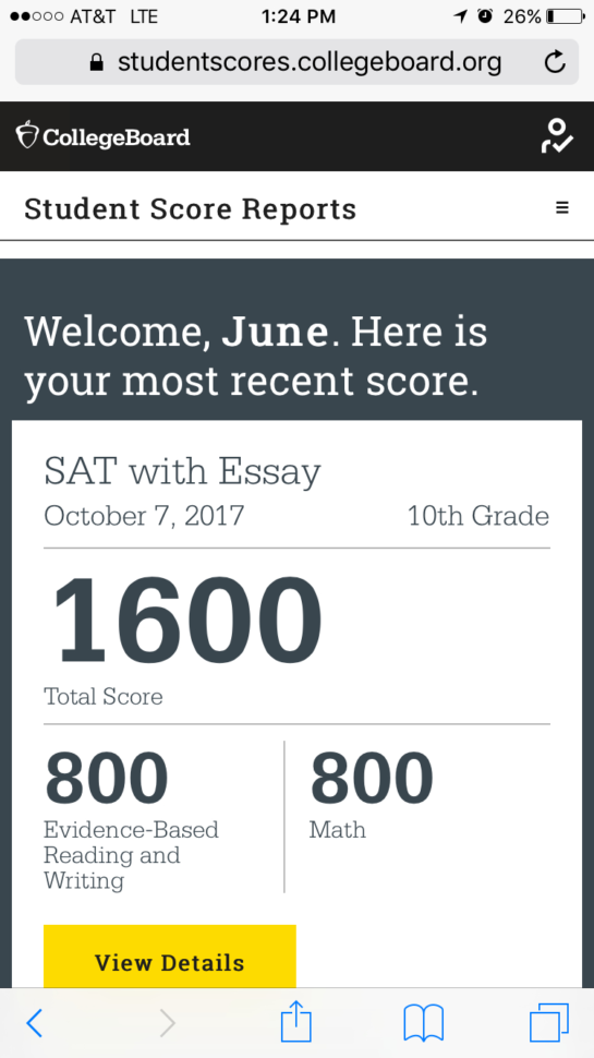 Sat Scores Data Spreadsheet With I Received A 1,600 On The Sat, This Was My Prep Schedule. : Sat