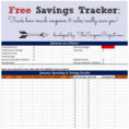 Save Money Budget Spreadsheet In Save Money Budget Spreadsheet Also Savings Spreadsheet Template Free