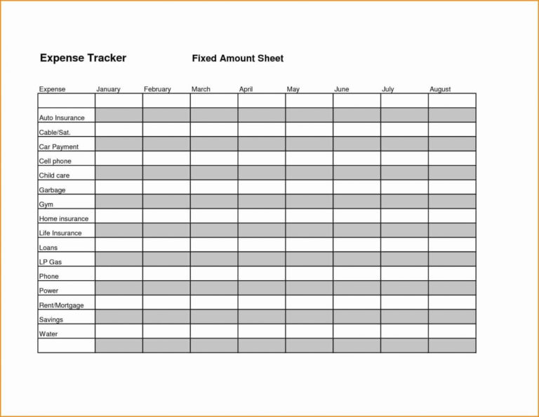 Saving Money Spreadsheet Template Excel Inside Home Budget Tracker