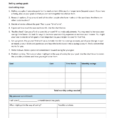 Savings Goal Spreadsheet Within Activity Sheet 51 Setting Savings Goals