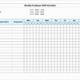 Schedule Spreadsheet Within Employee Schedule Excel Spreadsheet Break And Lunch Template