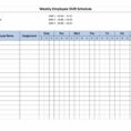 Scheduling Spreadsheet Free With Employee Shift Scheduling Spreadsheet And Free Monthly Work Schedule