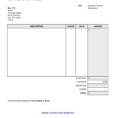 Scope Of Work Spreadsheet Inside Billing Spreadsheet Template And Blank Billing Invoice Scope Of Work