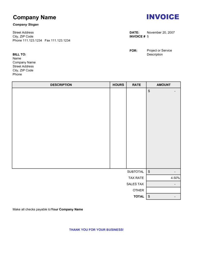 Scope Of Work Spreadsheet Inside Billing Spreadsheet Template And Blank Billing Invoice Scope Of Work