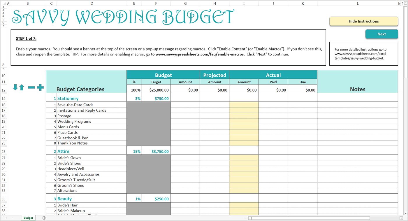 Setting Up An Excel Spreadsheet For Finances Inside How To Use The 