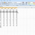 Setting Up An Excel Spreadsheet For Finances regarding Excel Settings File Setting Up An For Database Access Creating