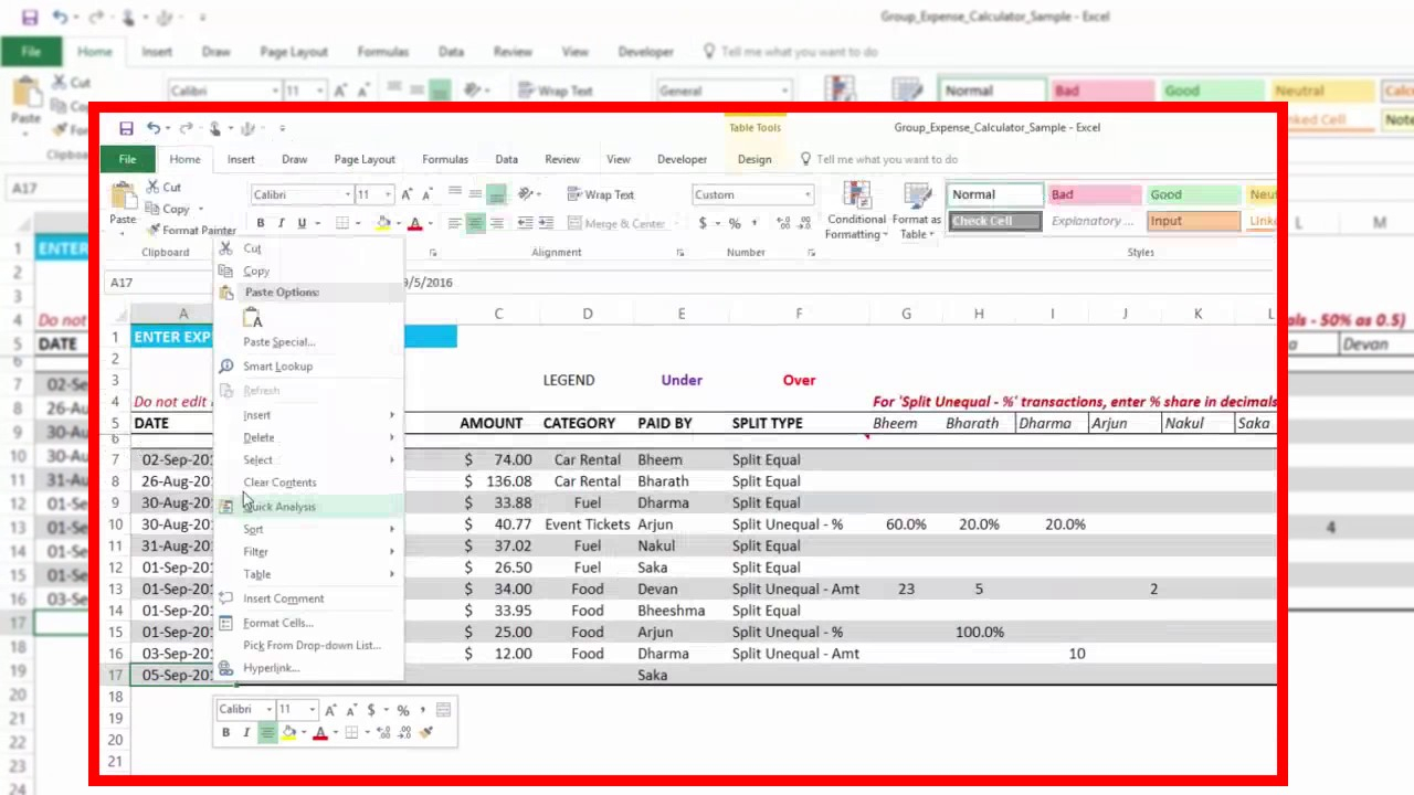 Shared Spreadsheet With Online Shared Spreadsheet 2018 Spreadsheet Templates Excel