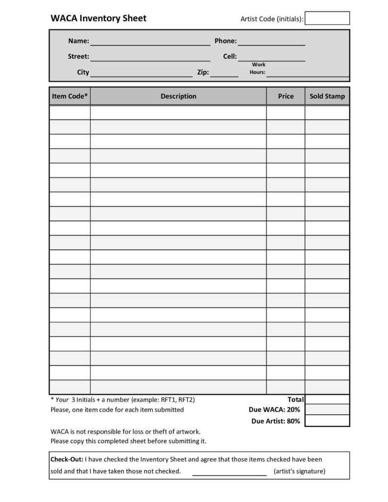 Shirt Inventory Spreadsheet In T Shirt Inventory Spreadsheet Control Template Sample For Within