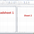 Show Me What A Spreadsheet Looks Like Inside How Do I View Two Sheets Of An Excel Workbook At The Same Time