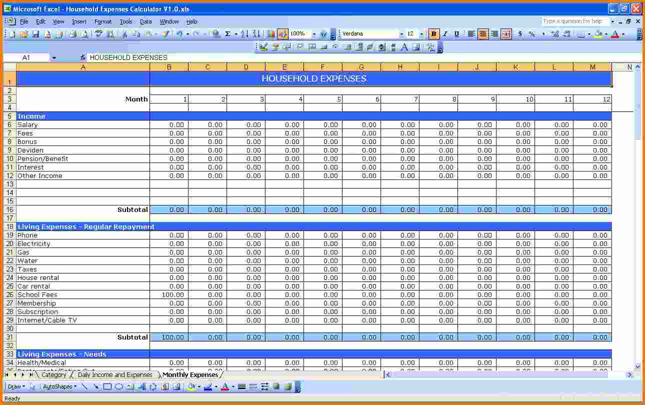Small Business Spreadsheet For Income And Expenses Xls Throughout Expense Small Business Spreadsheet For Income And Expenses Xls Daily