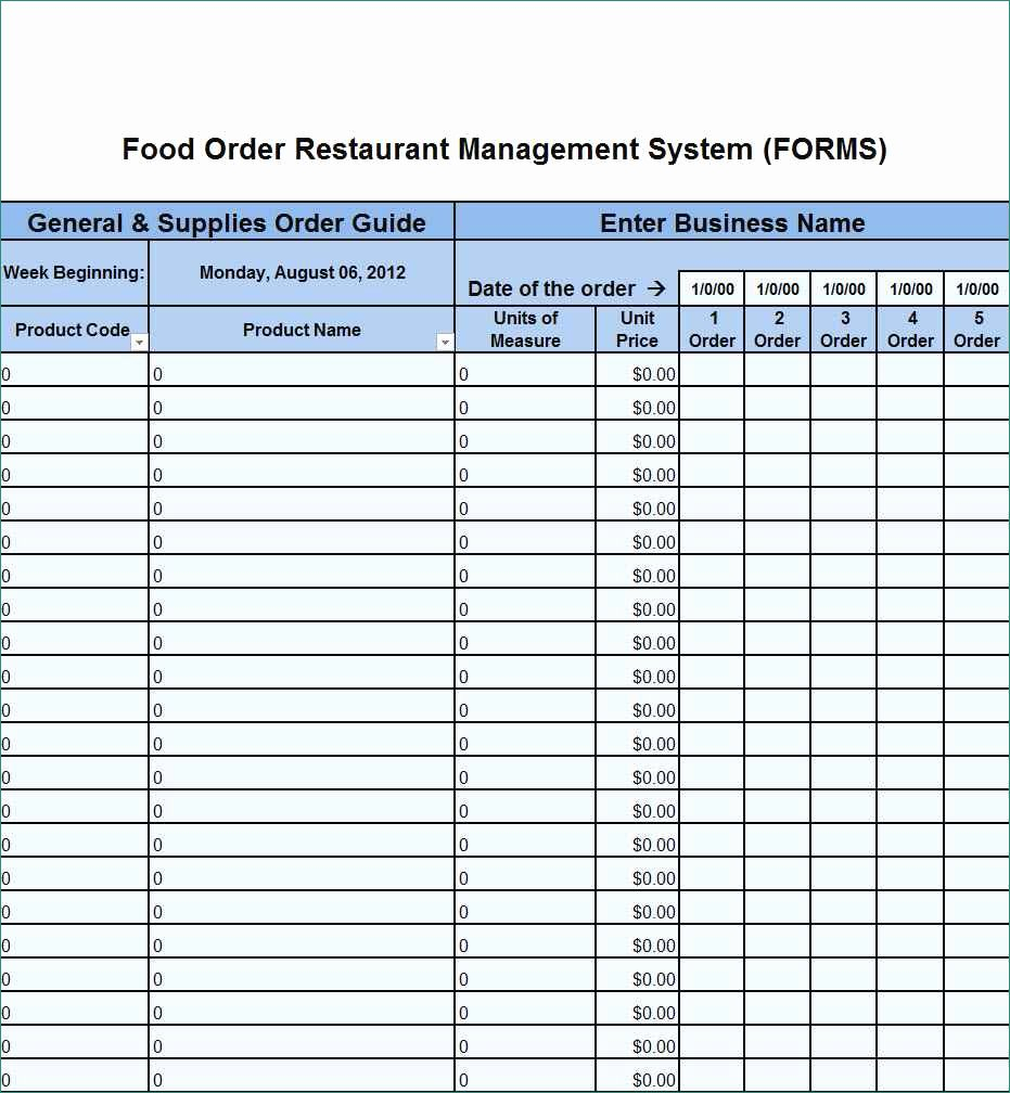Smallwares Inventory Spreadsheet Pertaining To Food Inventory Spreadsheet Restaurant Template Gorgeous 4 Excel