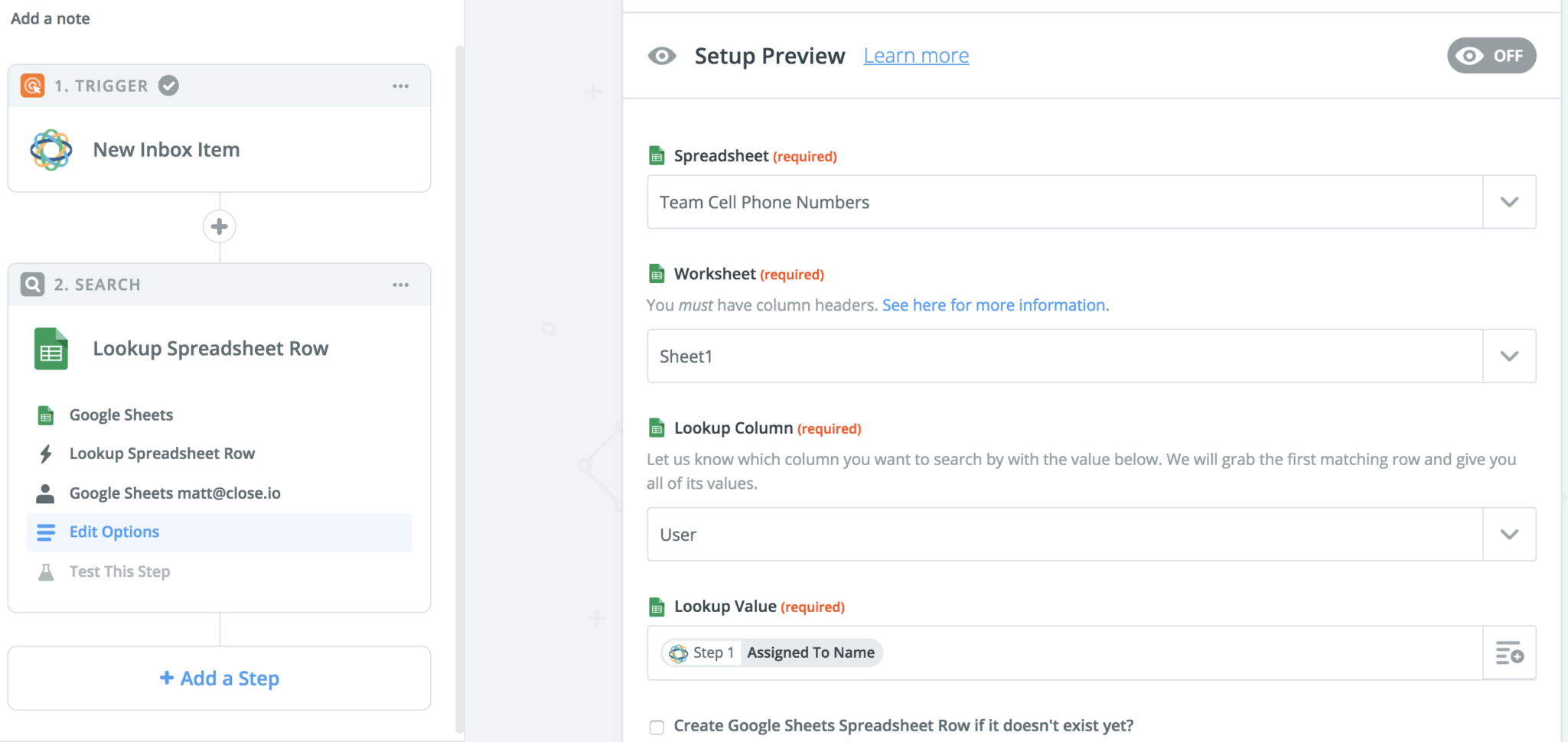 Sms To Google Spreadsheet In Creating Additional Sms Notifications For Users