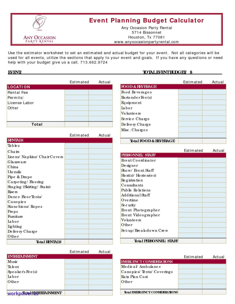 Soakaway Calculation Spreadsheet For Event Budget Template Excel – Spreadsheet Collections