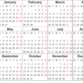 Soakaway Calculation Spreadsheet With 4 Month Wall Calendar 2018 – Spreadsheet Collections