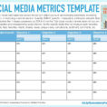 Social Media Metrics Spreadsheet Regarding Free Social Media Report Template  Pulpedagogen Spreadsheet