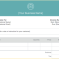 Sole Trader Bookkeeping Spreadsheet Australia For Invoice Examples For Every Kind Of Business