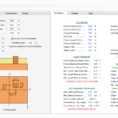 Spread Footing Design Spreadsheet Intended For Spread, Combined, Strap Footing Design Software  Asdip Foundation